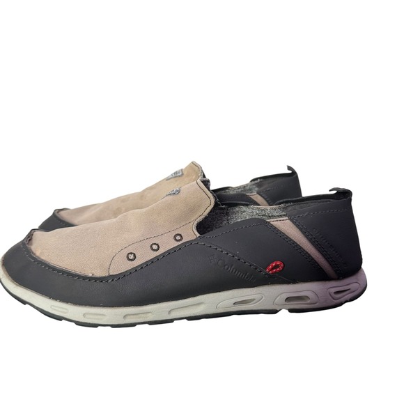 Columbia PFG‎ Bahama Vest Boat Shoes Canvas Men Size 12 Slip On Outdoor Deck - Picture 1 of 11